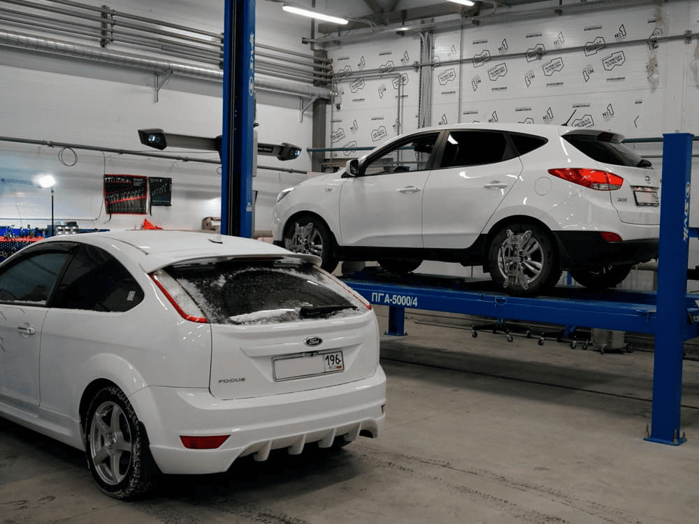 Развал-схождение на 3D стенде